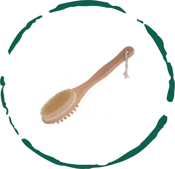 TwoKin Dual-Action Body Glow Brush