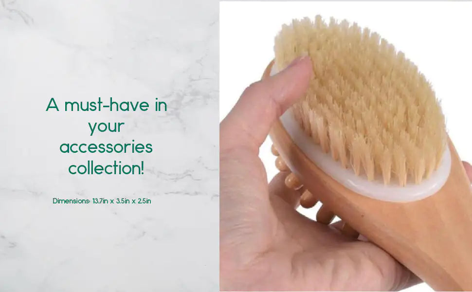 TwoKin Dual-Action Body Glow Brush