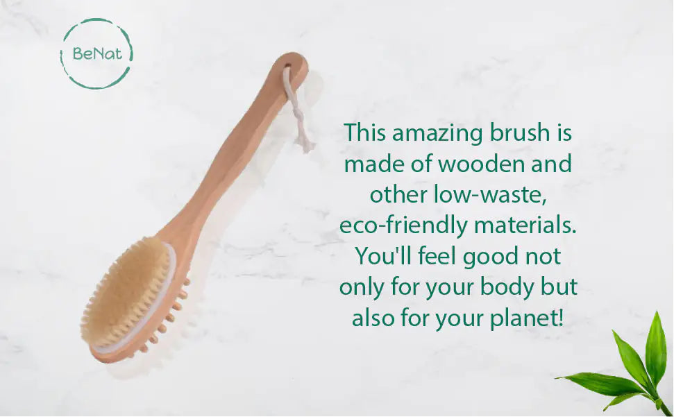 TwoKin Dual-Action Body Glow Brush