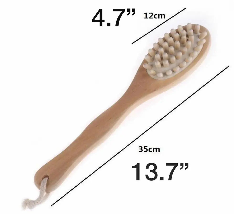 TwoKin Dual-Action Body Glow Brush