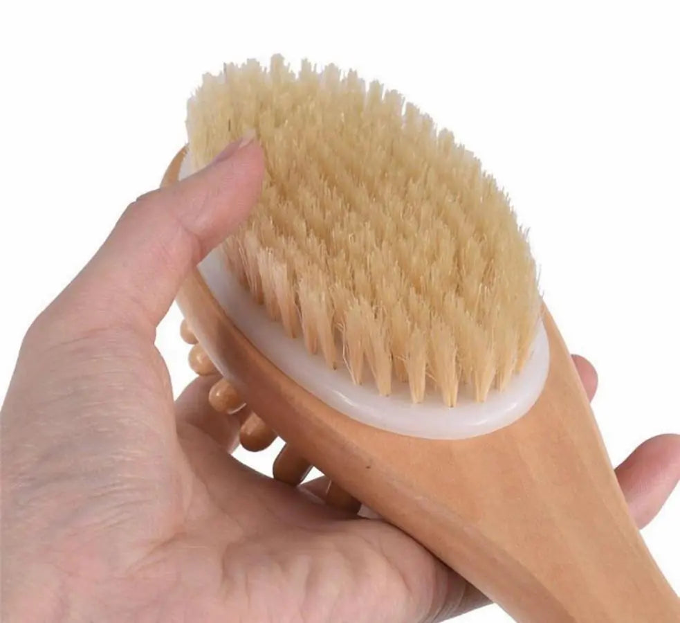 TwoKin Dual-Action Body Glow Brush